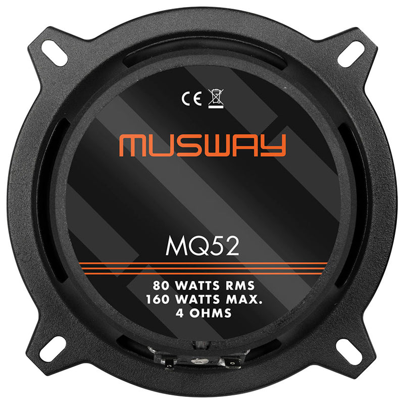 MUSWAY MQ52 - 5.25" 2 Way Coaxial Speaker