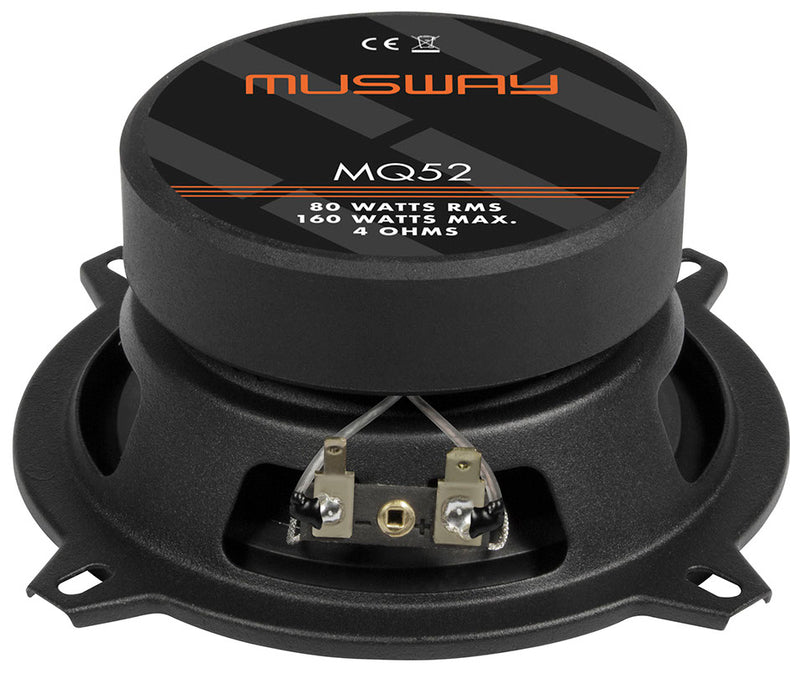 MUSWAY MQ52  - 5.25" 2 Way Coaxial Speaker