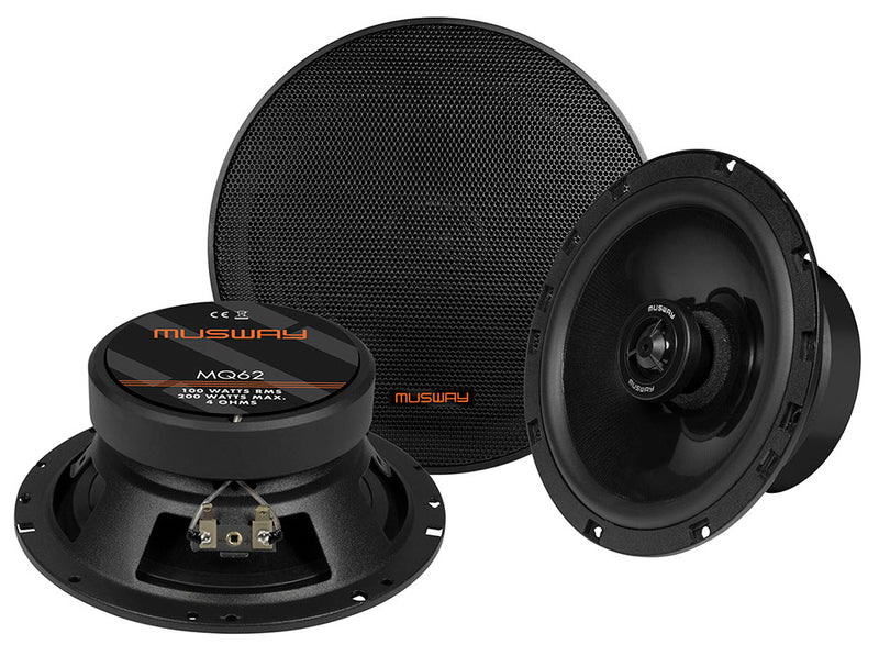 MUSWAY MQ62  - 6.5" 2 Way Coaxial Speaker
