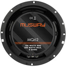 MUSWAY MQ62 - 6.5" 2 Way Coaxial Speaker