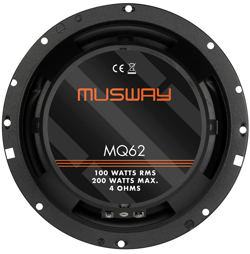 MUSWAY MQ62  - 6.5" 2 Way Coaxial Speaker