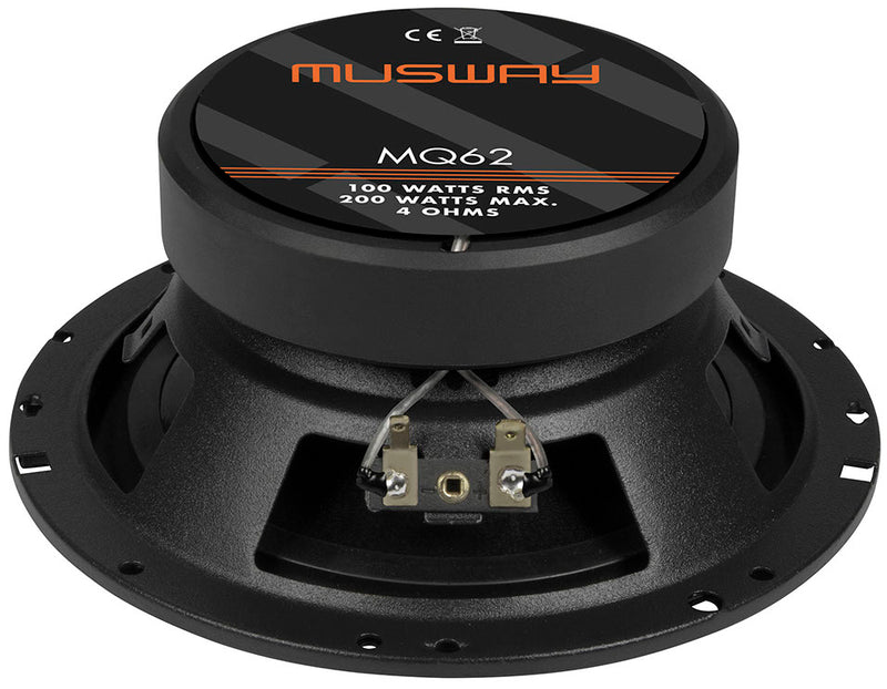 MUSWAY MQ62  - 6.5" 2 Way Coaxial Speaker