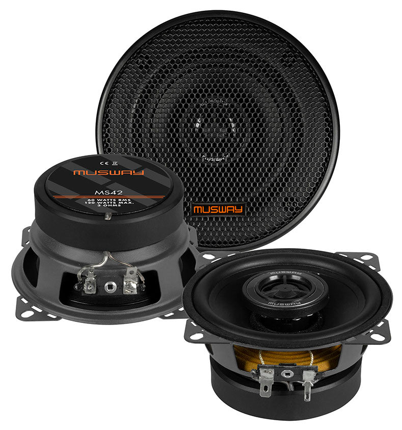 MUSWAY MS42  - 4" 2 Way Coaxial Speaker