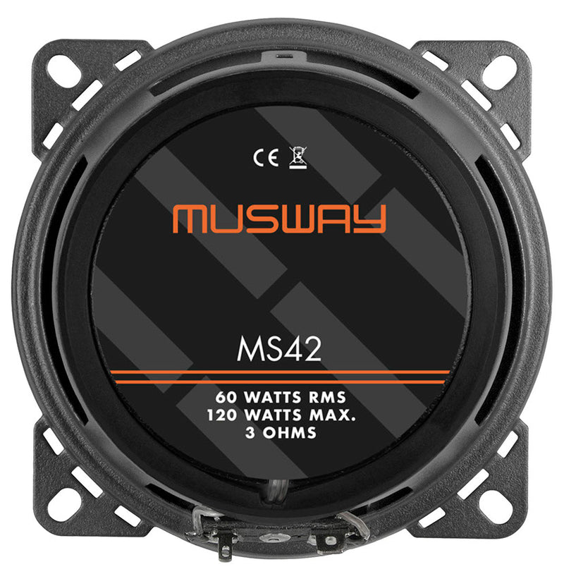 MUSWAY MS42  - 4" 2 Way Coaxial Speaker
