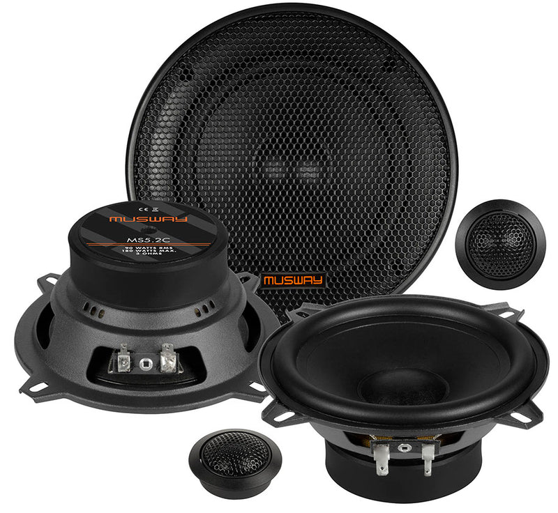 MUSWAY MS5.2C - 5.25" 2 Way Component Set