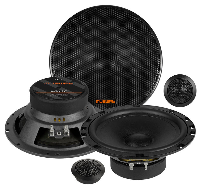 MUSWAY MS6.2C - 6.5" 2 Way Component Set