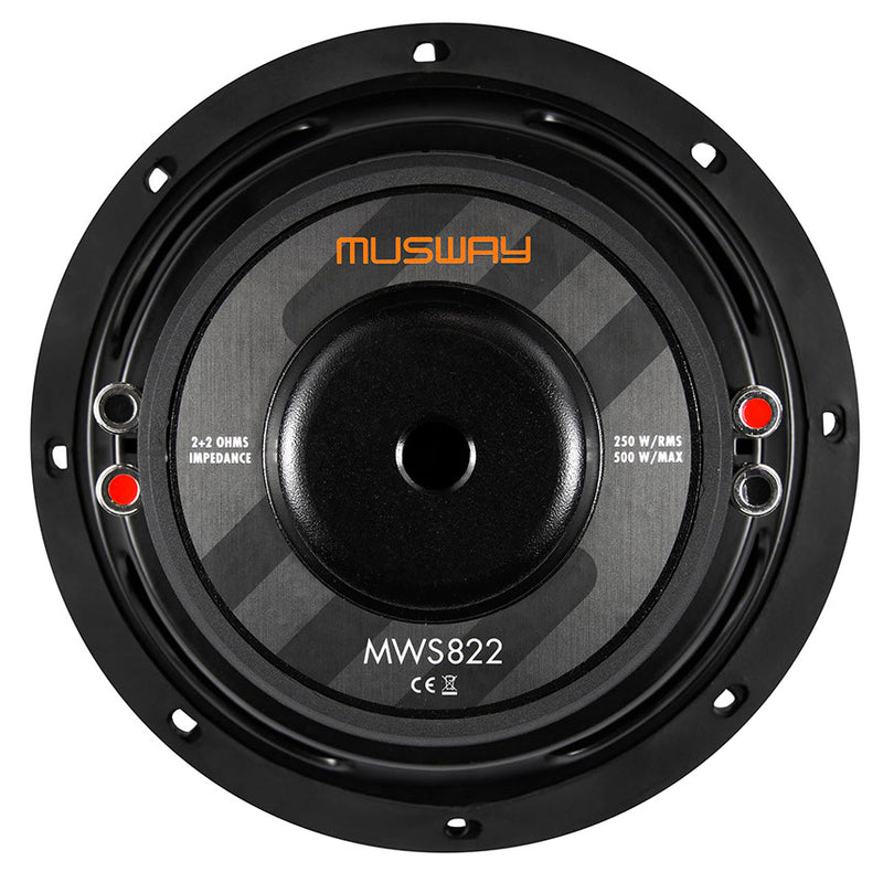 MUSWAY MWS822 - 8" Subwoofer