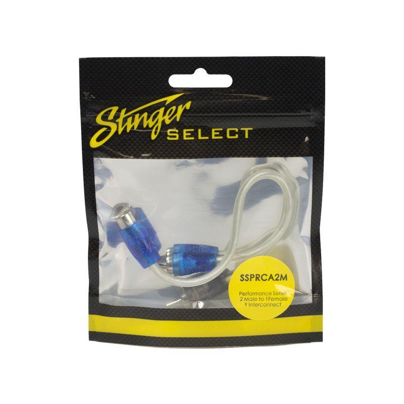 STINGER PERFORMANCE SERIES 2 MALE TO 1 FEMALE Y INTERCONNECT
