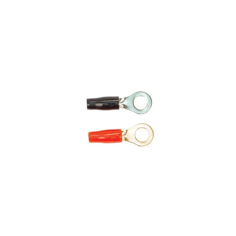 STINGER SPT5108 - PRO 8GA INPUT TO 5/16" RING (4PACK) SHOC-KROME