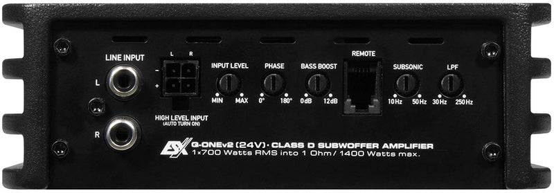 ESX Q-ONEV2 - Mono Amplifier