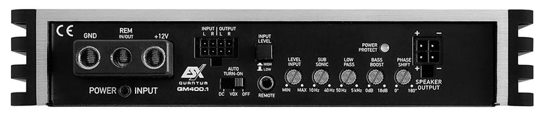 ESX QM400.1 - Mono Mini Amplifier