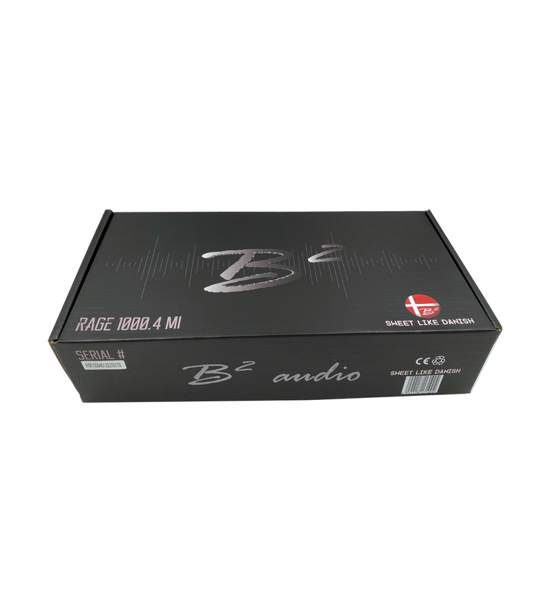 B2 Audio RAGE MI 1000.4 - 4 Channel Amplifier