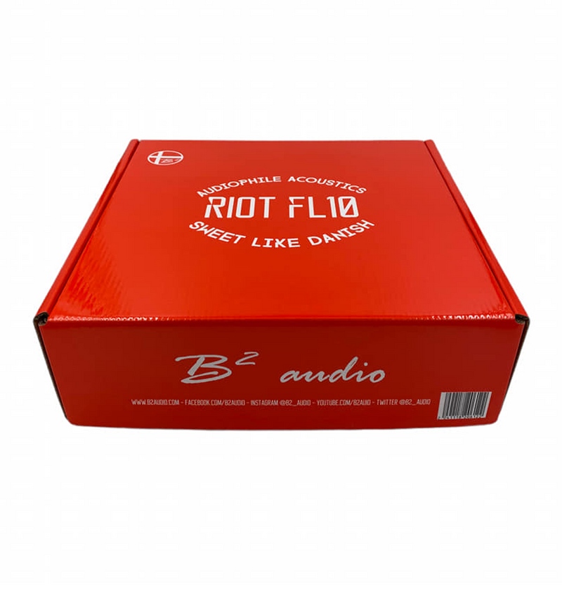 B2 Audio RIOT FL10 (Shallow Mount) - 10" Subwoofer