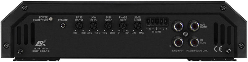 ESX SXE1200.1D  - Mono Amplifier