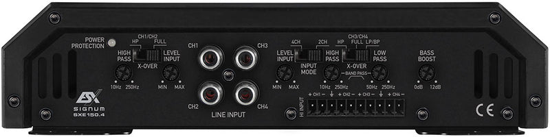 ESX SXE150.4  - 4 Channel Amplifier