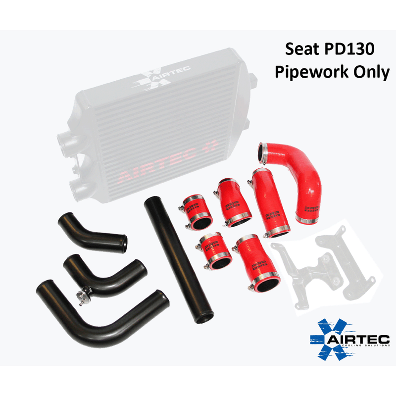 AIRTEC INTERCOOLER PIPEWORK ONLY – FABIA VRS, IBIZA MK4 AND POLO 1.9 PD130 DIESEL