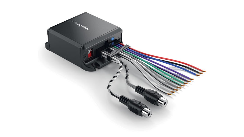 CONNECTION SONUS SLI 2.2 - 4 Speaker level to 2 RCA Line Output Converter